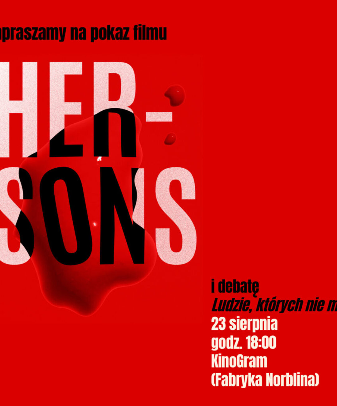 Premiera filmu „HerSons” w kinie KinoGram!
