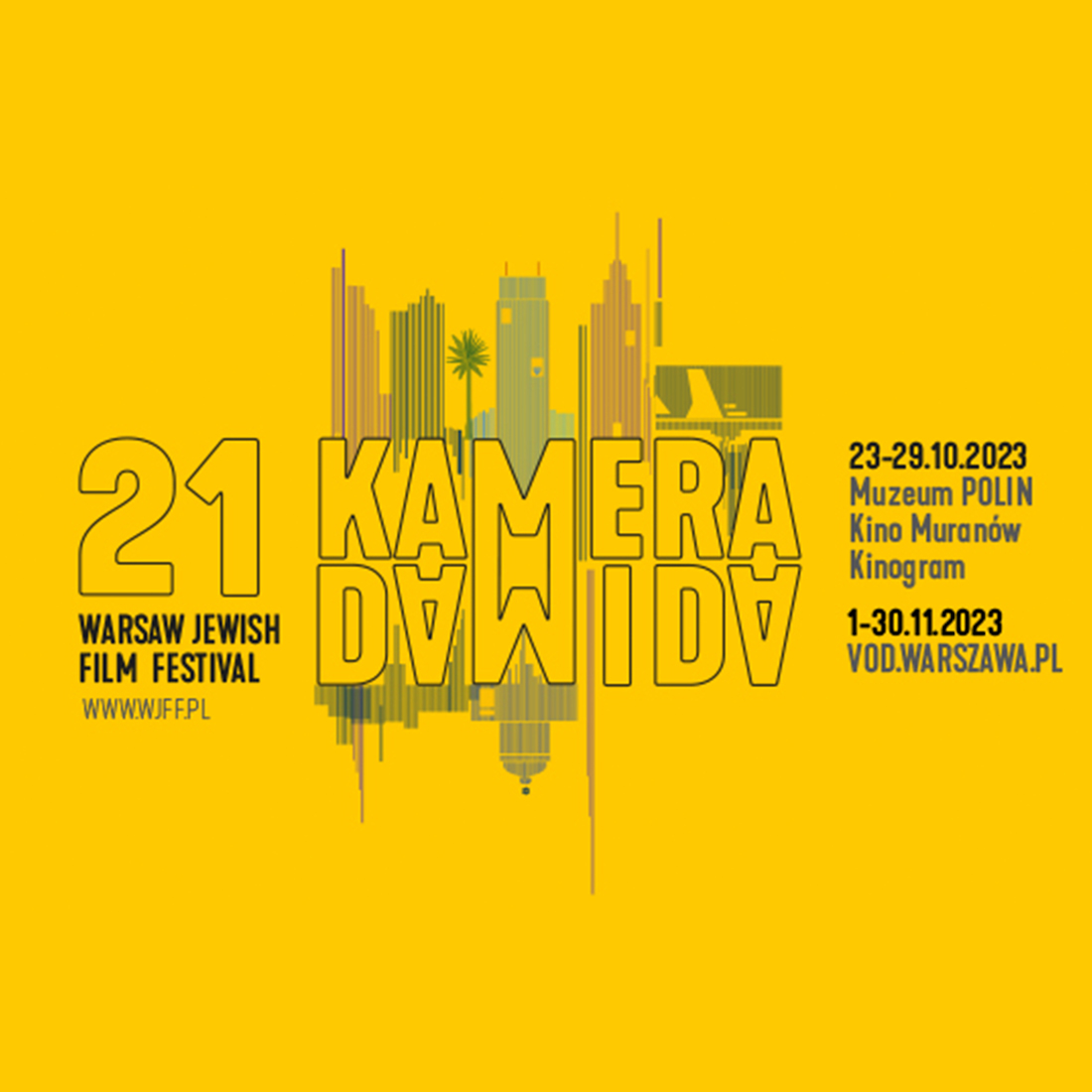 21. Warsaw Jewish Film Festiwal. Kamera Dawida w kinie KinoGram!