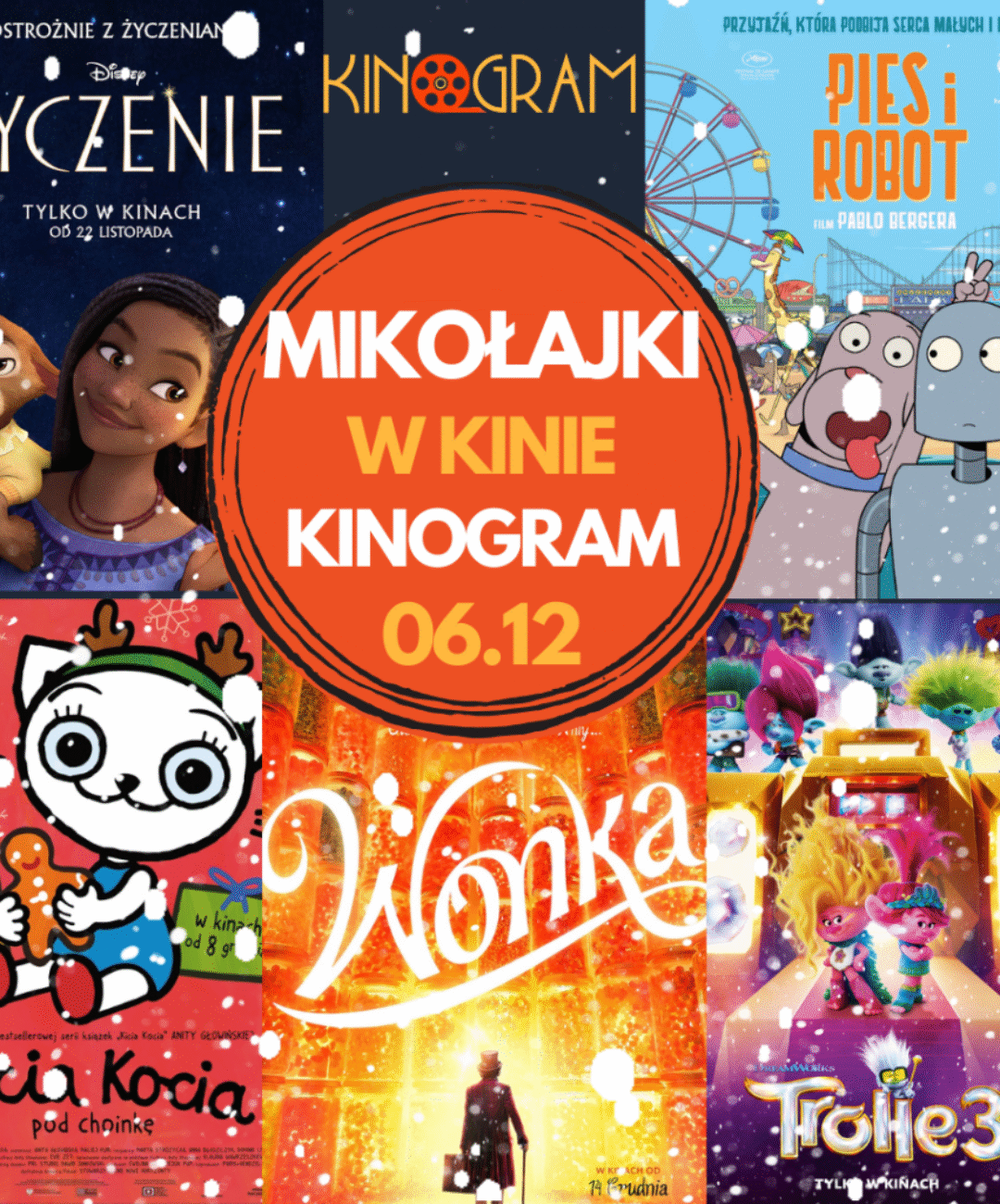 Filmowe mikołajki w kinie KinoGram!