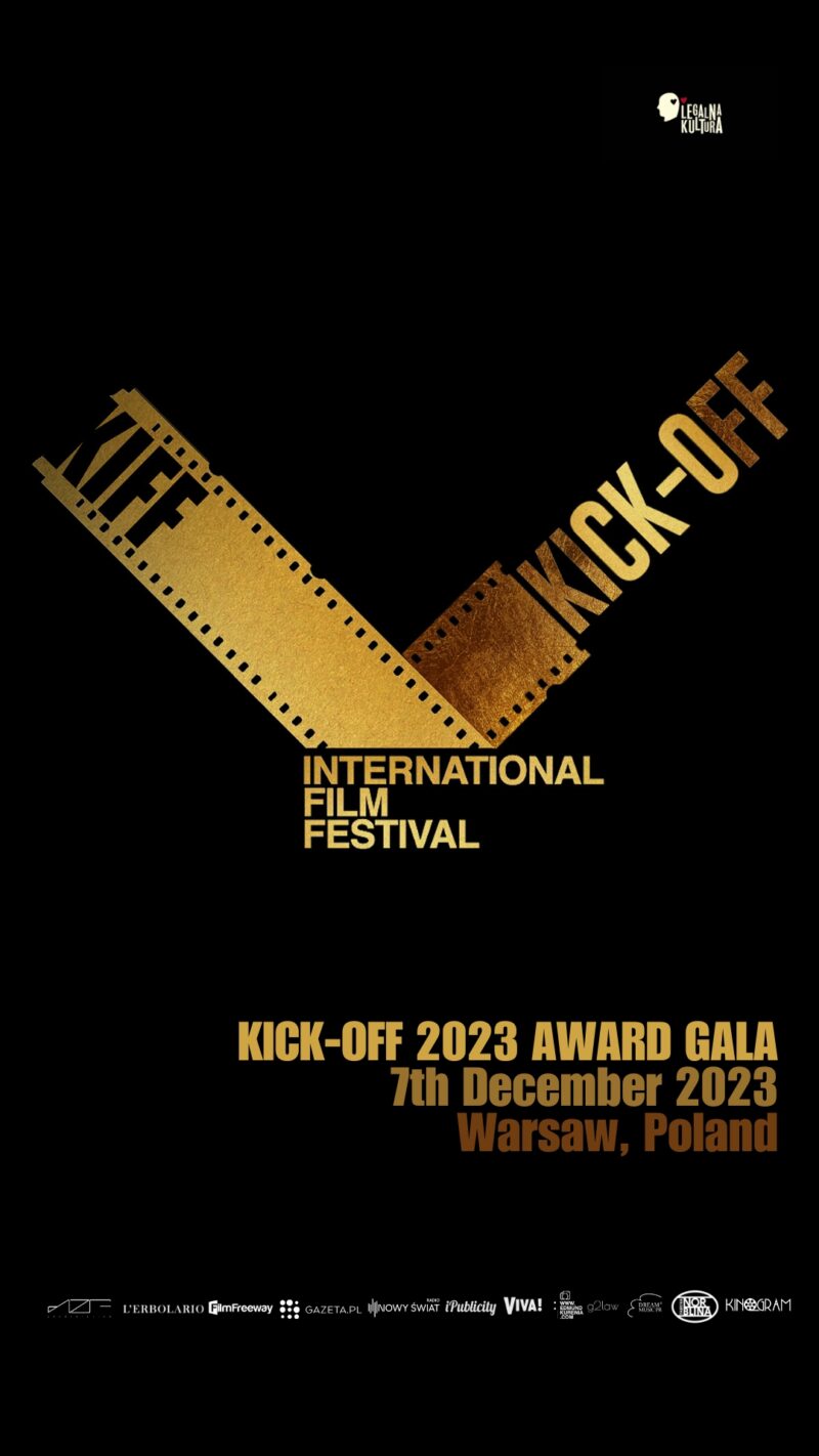 Gala finałowa KICK-OFF International Film Festival 2023 w kinie KinoGram!