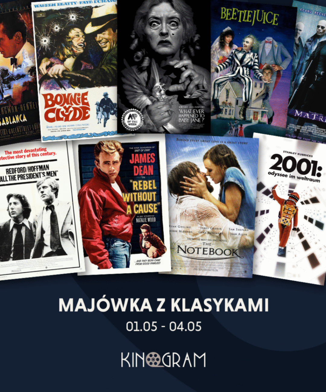Majówka Klasyków w KinoGramie!