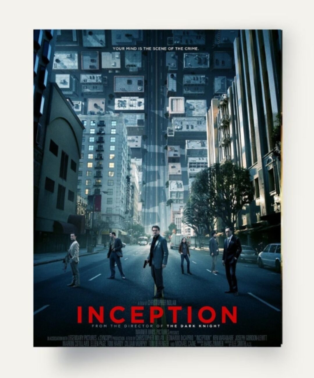 Incepcja plakat „Incepcja” w poniedziałek!