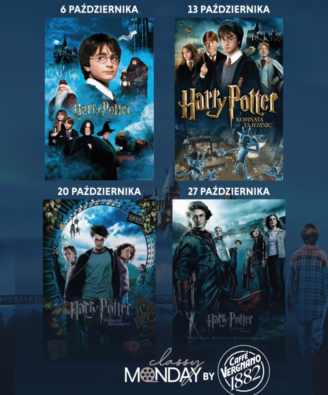 Harry Potter wraca do Kina Kinogram tej jesieni! – CLASSY MONDAY by Caffè Vergnano