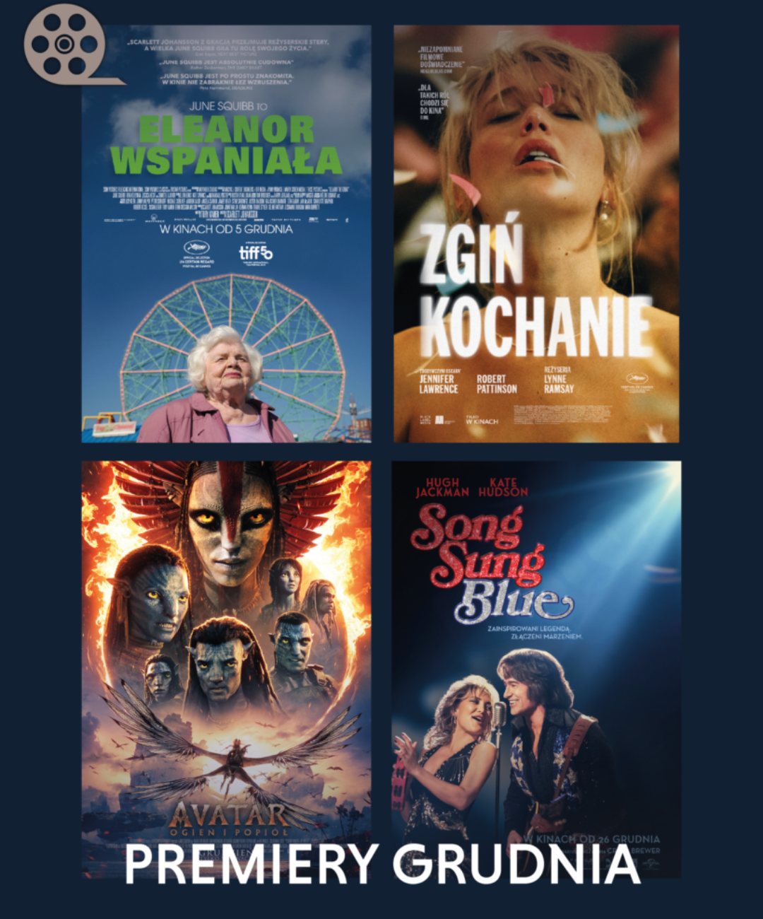 Grudniowe premiery w Kinogram